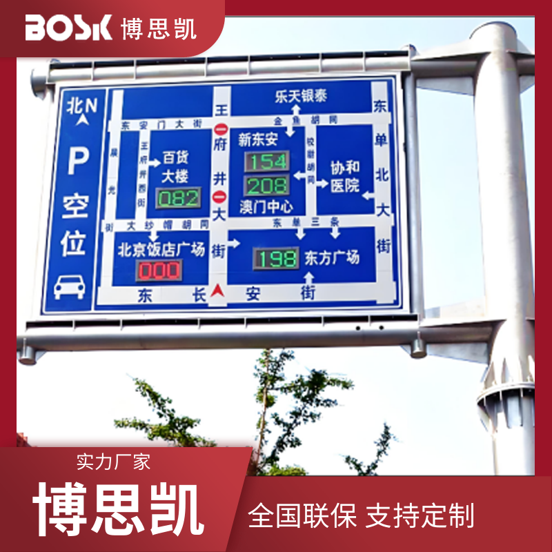 城市停車一級(jí)誘導(dǎo)屏